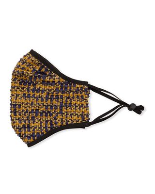 St. John Collection + Reusable Tweed Cloth Mask Face Covering