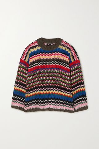 Stine Goya + Rebeka Striped Knitted Sweater