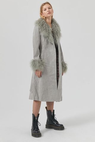 Urban Outfitters + Penny Suede Coat