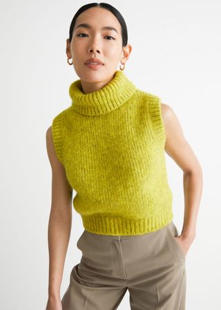 
Other Stories + Turtleneck Knit Vest