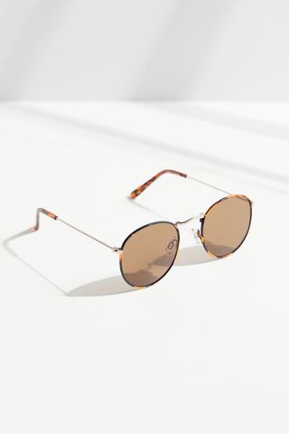 Urban Outfitters + Billie Metal Round Sunglasses