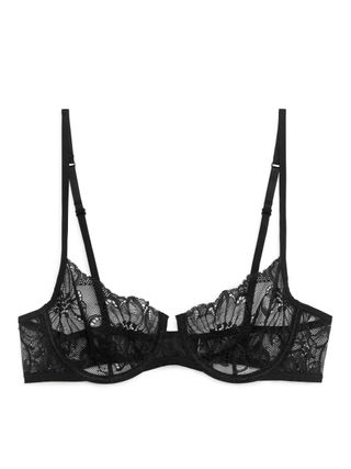 Arket + Lace Wire Bra