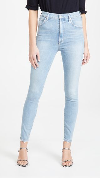 Citizens of Humanity + Chrissy High Rise Skinny Jeans