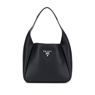 Prada + Logo-Lettering Tote Bag