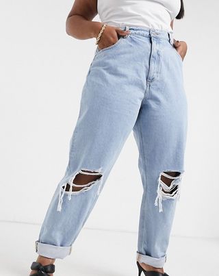 ASOS + Recycled Slouchy Mom Jeans
