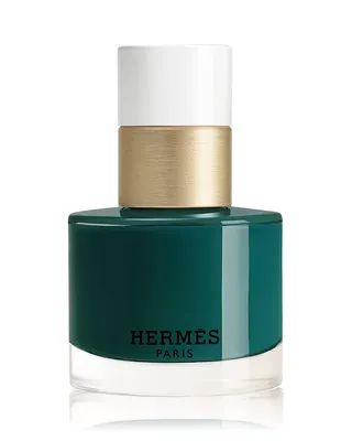 Hermès + Les Mains Hermès Nail Enamel in Vert Ecossais