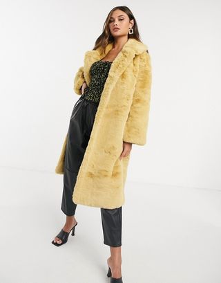 Jayley + Faux Fur Coat