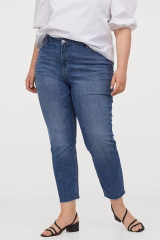 H&M + Girlfriend Regular Jeans