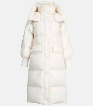Essentiel Antwerp + Off-White Hooded Long Puffer Coat