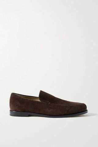 Khaite + Alessio Suede Loafers