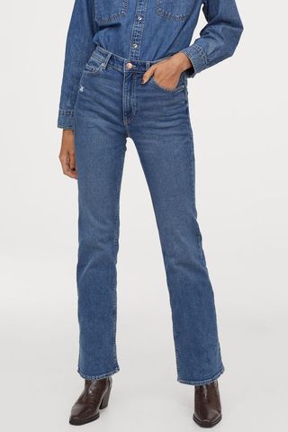 H&M + Bootcut High Jeans
