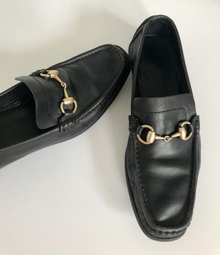 Vintage + Gucci Horsebit Moccasins Loafers