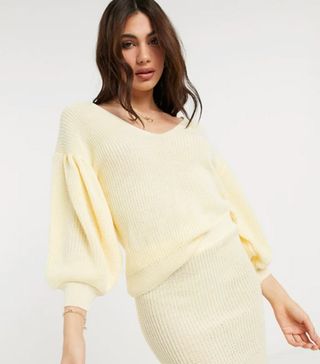 Asos Design + Knitted Jumper