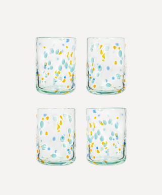 Late Afternoon + Set of 4 Alegría Tumblers