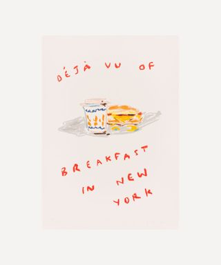 Lucy Mahon + Déjà Vu of Breakfast in New York - Limited Edition Print