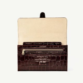 Aspinal of London + Travel Wallet with Removable Inserts