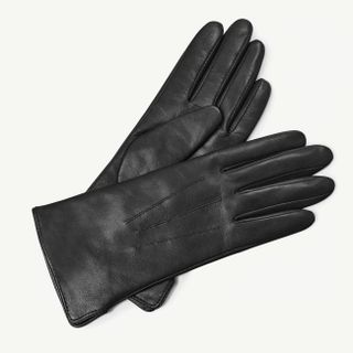 Aspinal of London + Women's Cashmere Lined Leather Gloves