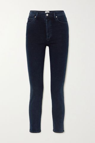 Citizens of Humanity + Olivia High-Rise Slim-Leg Jeans