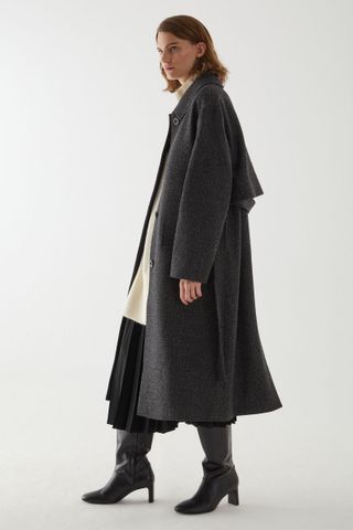Cos + Belted Wool Trench Coat