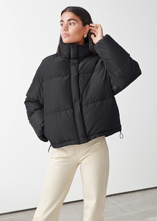 & Other Stories + Short Oversized Puffer Jacket
