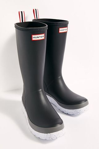 Hunter + Play Tall Speckle Wellies