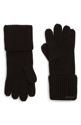 Allsaints + Cuffed Knit Gloves