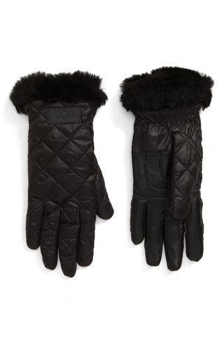 Ugg® + All Weather Touchscreen Compatible Quilted Gloves