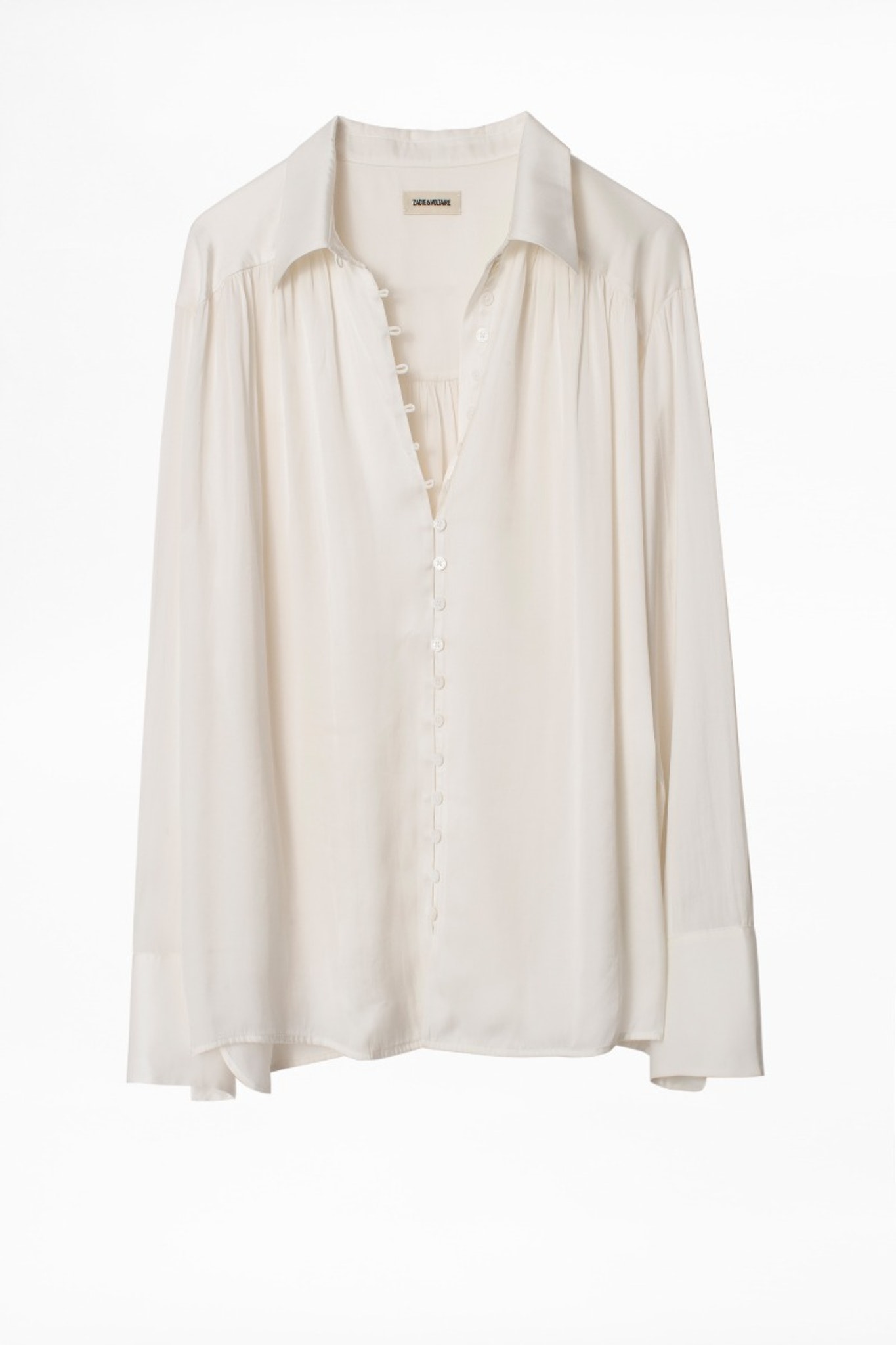Zadig & Voltaire + Trent Satin Shirt