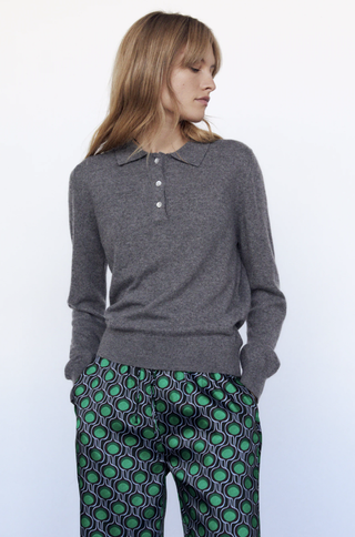 Zara + Knit Polo