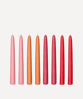 Fairholme Studio + Lipstick Taper Candles Set of Eight