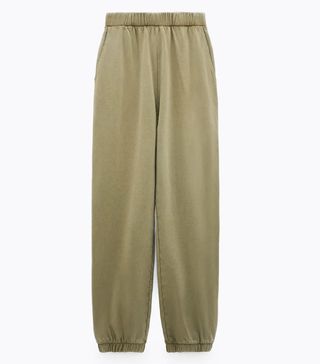 Zara + Faded Jogger Trousers