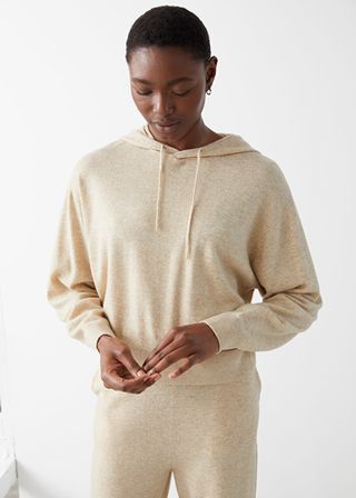 & Other Stories + Oversized Wool Knit Hoodie