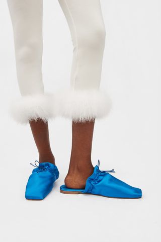 Sleeper + The Puff Slippers in Abyss Blue