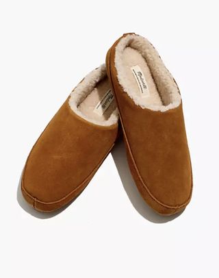 Madewell + Suede Scuff Slippers