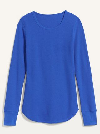 Old Navy + Thermal-Knit Long-Sleeve Tee