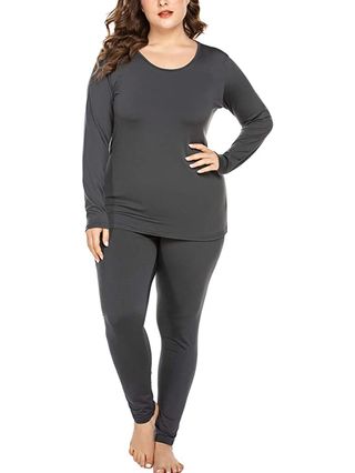 In'voland + Fleece Lined Thermal Long Johns Set