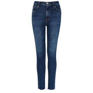 J Brand + Leenah Blue Skinny Jeans