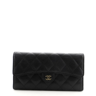 Chanel + Pre-Owned Flap Wallet