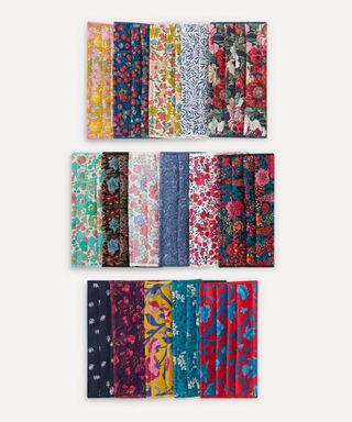 Liberty + Assorted Upcycled Tana Lawn Cotton Face Coverings Set of Five