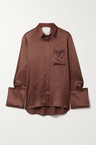 Bite Studios + Organic Silk-Satin Shirt