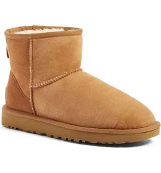 Ugg + Classic Mini Ii Genuine Shearling Lined Boots