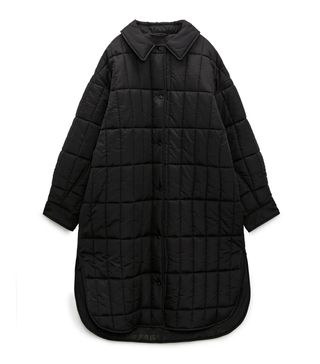 Zara + Water Repellent Puffer Jacket