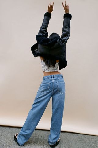 BDG + High-Waisted Baggy Jean