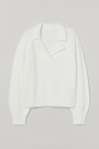 H&M + Collared Knit Sweater