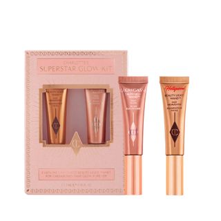 Charlotte Tilbury + Superstar Glow Kit: Mini Beauty Light Wand Gift Set