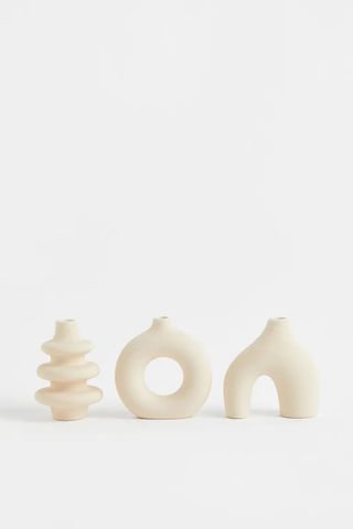 H&M + 3-Pack Mini Stoneware Vases
