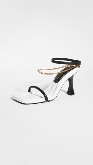 Proenza Schouler + Chain Strap High Sandals