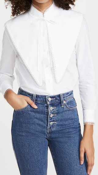 Tory Burch + Extreme Collar Top