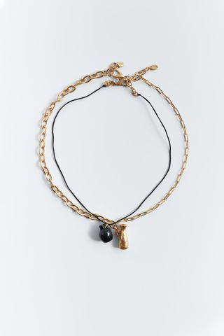 Zara + Pack of Vase Necklaces