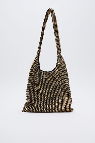 Zara + Chain Shoulder Strap Bag